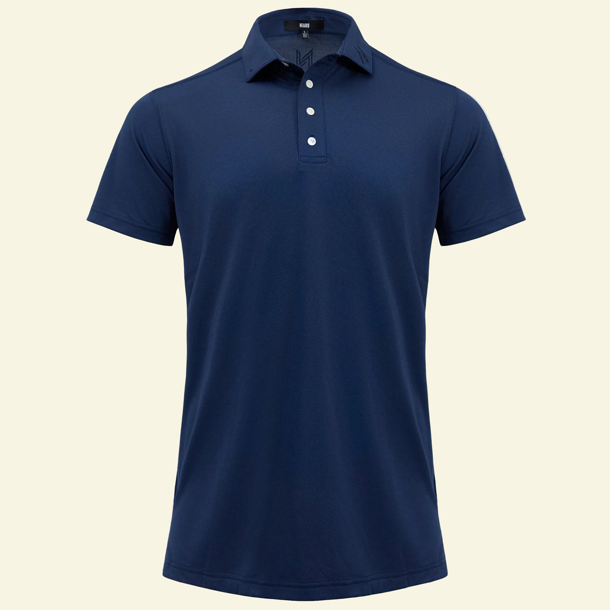 Signature Solid Polo — Black Iris
