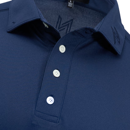 Signature Solid Polo — Black Iris