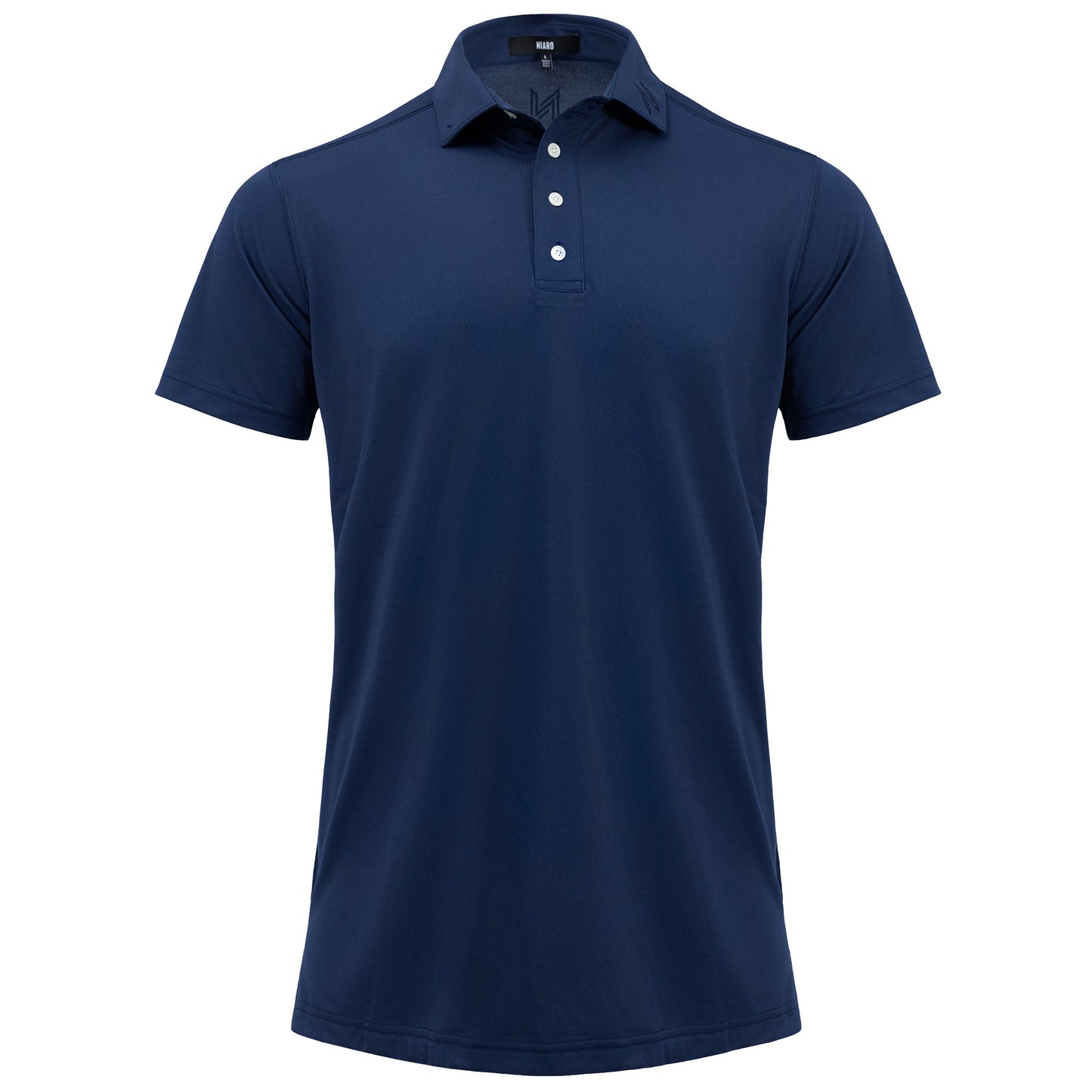 Signature Solid Polo — Black Iris