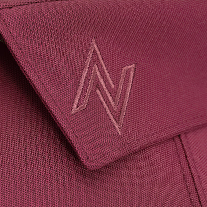 Signature Solid Polo — Bordeaux
