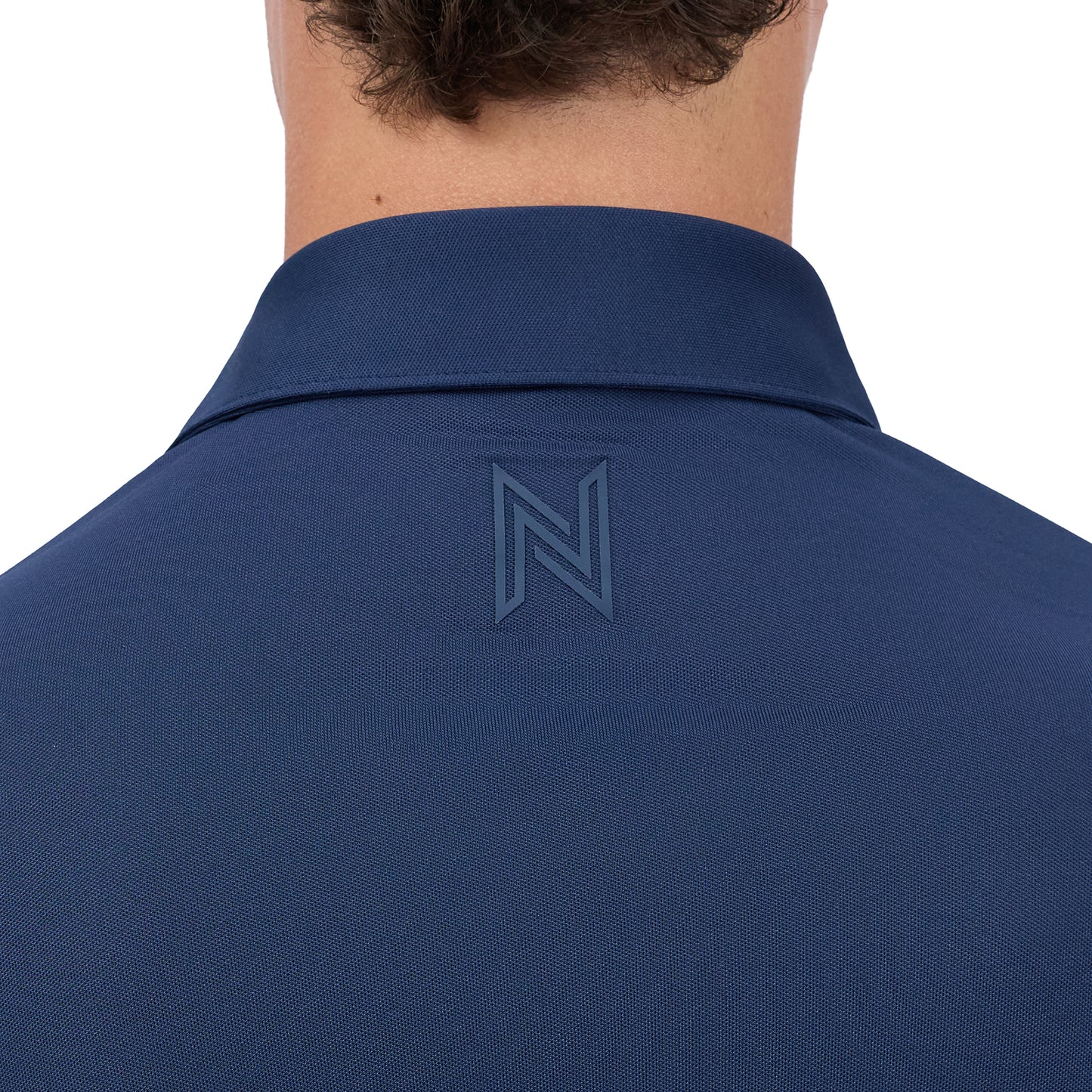 Signature Solid Polo — Black Iris