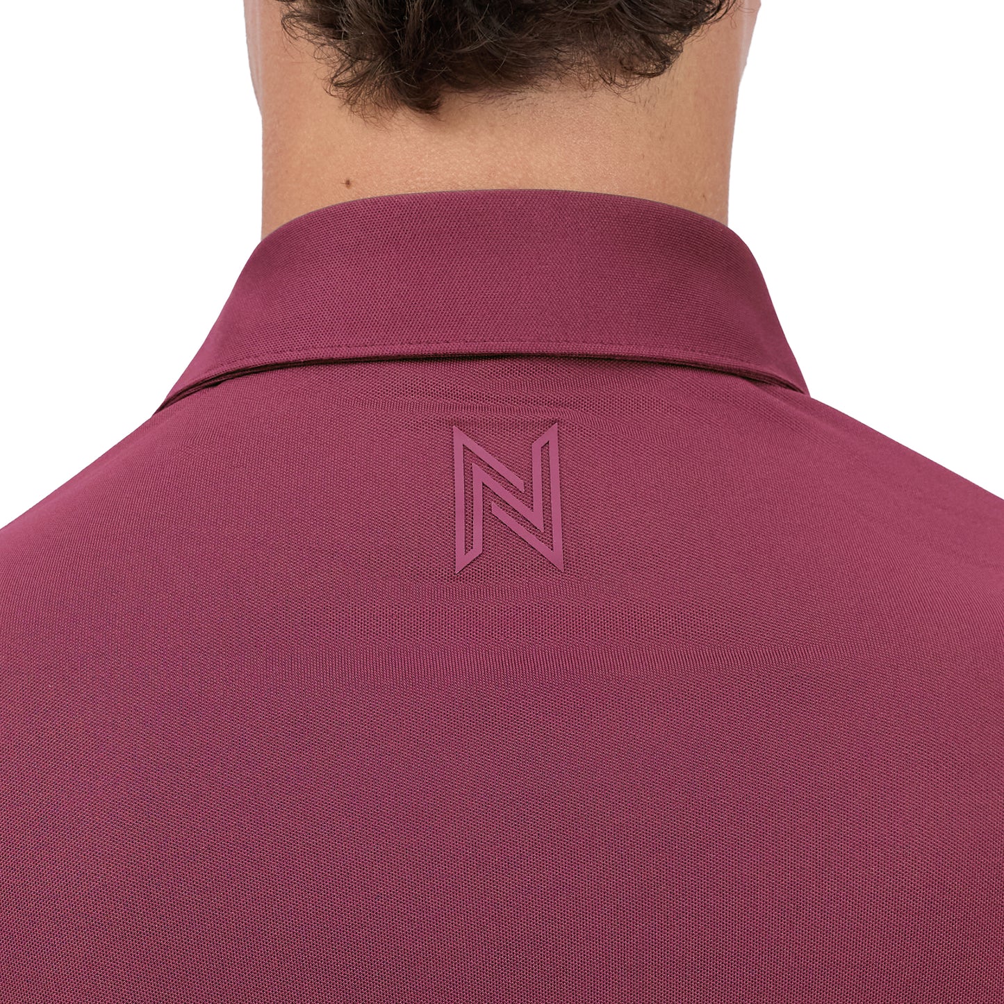 Signature Solid Polo — Bordeaux