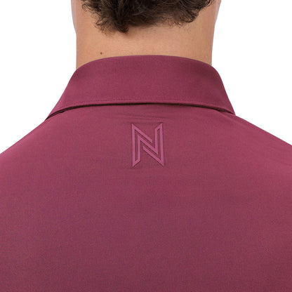 Signature Solid Polo — Bordeaux