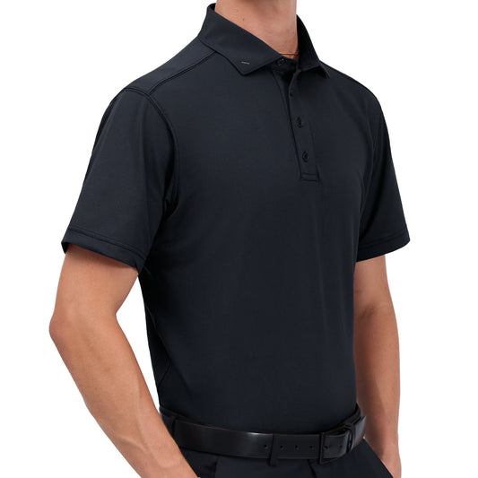 Signature Solid Polo — Caviar