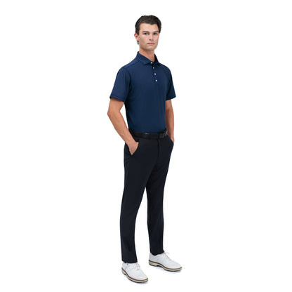 Signature Solid Polo — Black Iris